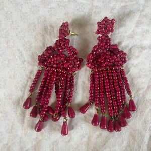 Noonday beaded earrings
